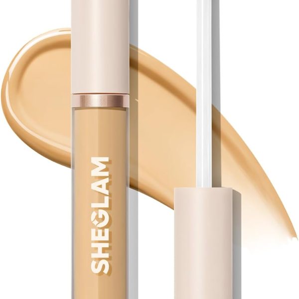 شيجلام قلم كونسيلر بتغطية كاملة لمدة 12 ساعة بلمسة نهائية مات لتحت العين والهالات السوداء - بلوط