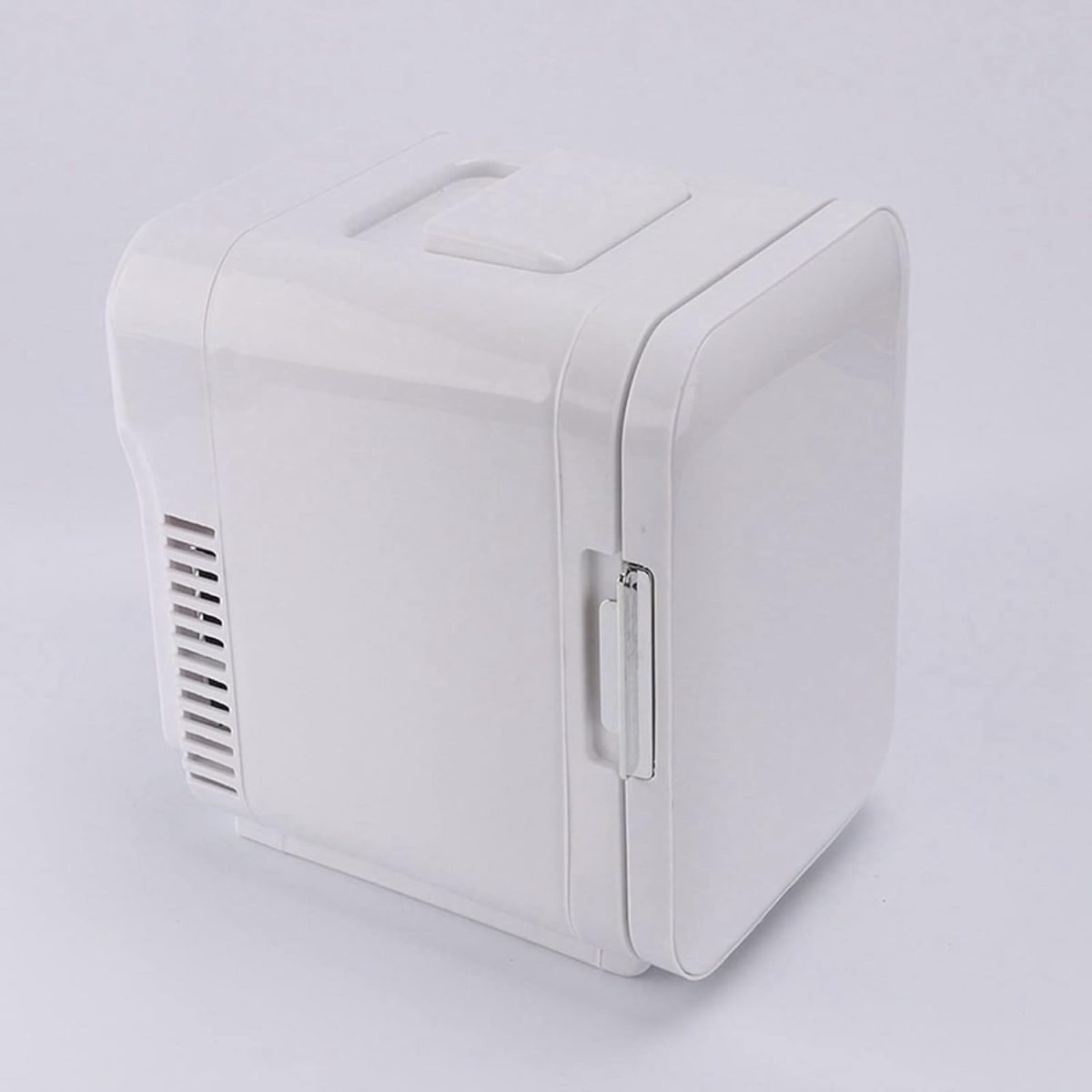 ⁦QBNZAXC Mini fridge Mini Portable Car Refrigerator 5L Small Car Cooling And Heating Box Fridge Freezer Cooler Travel⁩ - الصورة ⁦3⁩
