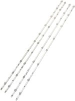 شريط LED من اكس واي ام جيه تي (4) لـ To/shi.ba 43GS352B 43GX551B 43HK25T74U 43V5863DB 43T6863DB 43V6863DB 43V5863DG LT-43C890 TX-43FX555B TX-43 إستفسكسكس555