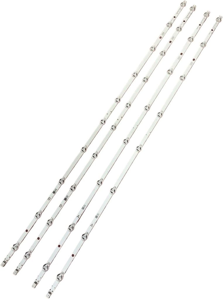 شريط LED من اكس واي ام جيه تي (4) لـ To/shi.ba 43GS352B 43GX551B 43HK25T74U 43V5863DB 43T6863DB 43V6863DB 43V5863DG LT-43C890 TX-43FX555B TX-43 إستفسكسكس555