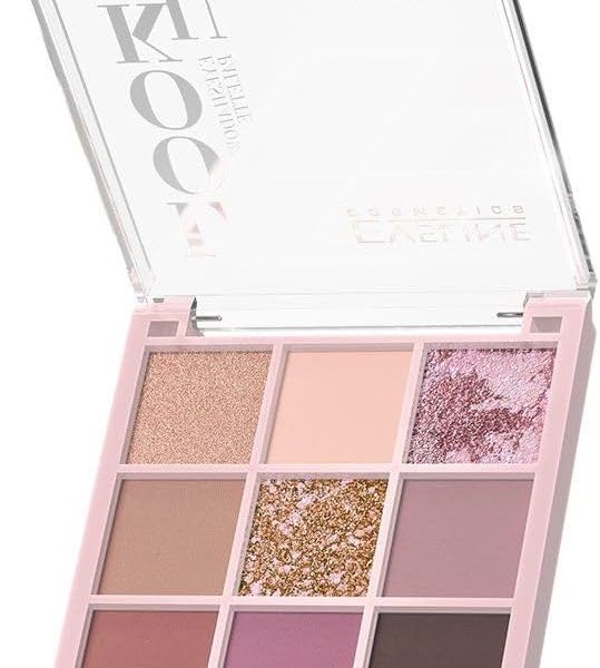 Eveline Cosmetics EYESHADOW PALETTE LOOK UP 9 COLORS LETS TRY