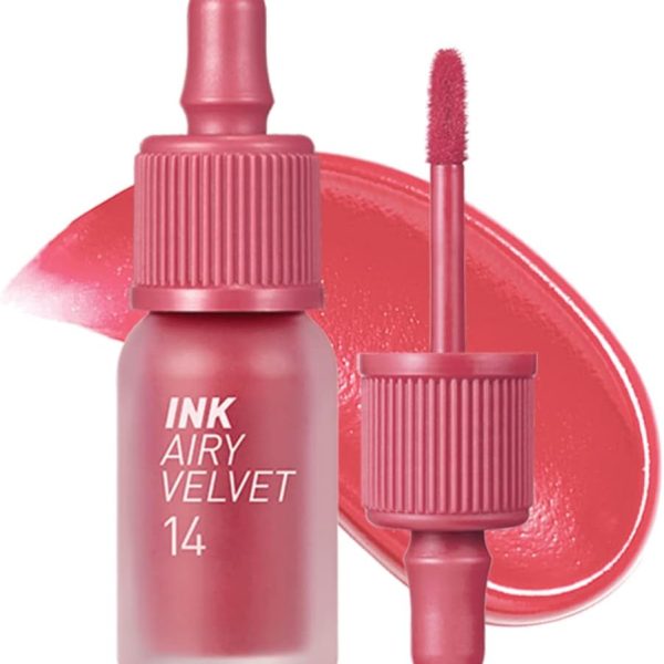 Peripera Ink Airy Velvet 14 Rosy Pink, 0.14 Fl Oz