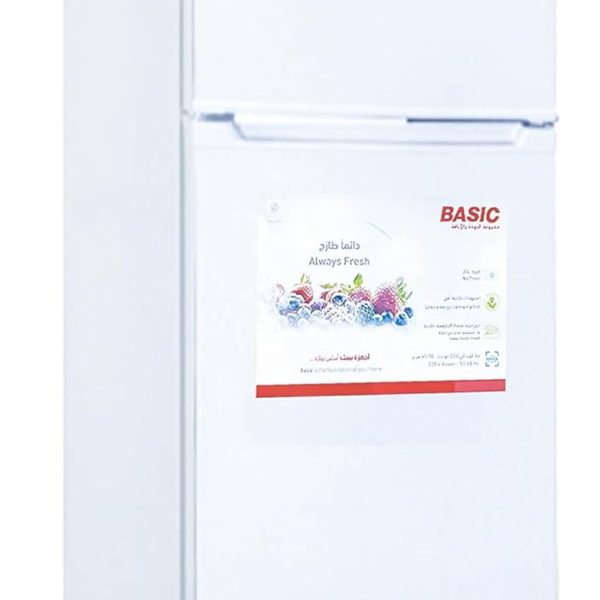 Basic - BRD-D280ML Double door refrigerator