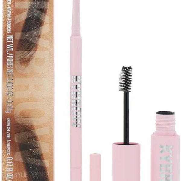Kylie Jenner Kylie Kybrow 003 Cool Brown 2 Piece Gift Set: Eyebrow Pencil 0.9g -