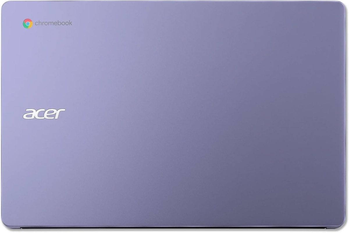 ⁦acer Chromebook 315 (15.6" FHD, Intel Celeron N4500, 4GB RAM, 128GB Storage (64GB eMMC + 64GB SD Card) Home & Student Laptop, 10-Hr Long Battery Life, IST Hub, Wi-Fi 6, Webcam, Chrome OS, Purple⁩ - الصورة ⁦8⁩