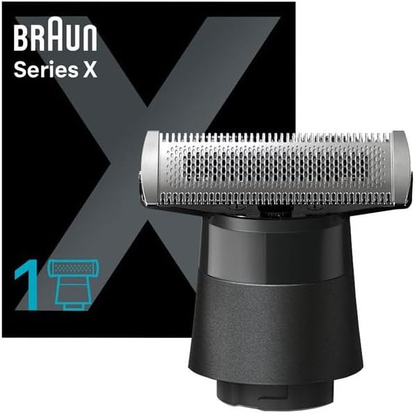 Braun Series X, Replacement Blade for Braun Series X Styler Trimmer, Innovative 4D-Blade with Two-Way Comb & Flex Head for Quick Grooming, Fits All Braun X Styler Series Trimmers, XT20