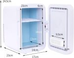 ⁦Avcbno Compact refrigerator Make Up Facial Mask For Refrigerator Make Up Mini Refrigerator Household Refrigerator Household Refrigerator⁩ - الصورة ⁦3⁩