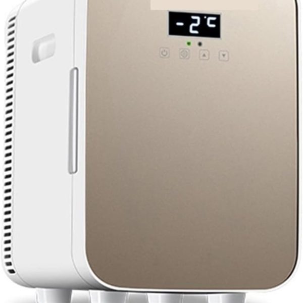 Avcbno Compact refrigerator Mini Fridge 13.5L Can Portable Personal Small Refrigerator Compact Cooler And Warmer For Food Bedroom Dorm Office Car