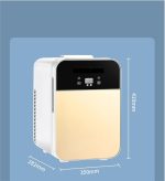 ⁦ثلاجة صغيرة من في في بي ان جي في اتش، ثلاجة صغيرة محمولة ومبرد وسخان لتخزين مستحضرات العناية بالبشرة ومستحضرات التجميل والمشروبات للاستخدام المنزلي والسيارة⁩ - الصورة ⁦2⁩