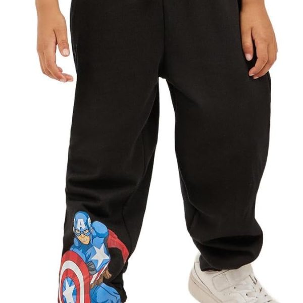 Styli Boys Avenger Printed Drawstring Waist Joggers