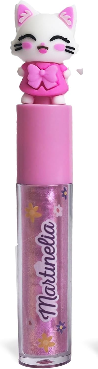 51p4gbxROwL._AC_SL1500_.jpg مارتنليا ملمع شفاه انيمال جلوس للاطفال - ملمع شفاه مرطب للعناية بالشفاه للاطفال - اغلاق لطيف على شكل حيوان - هدية للبنات - موديل عشوائي (فراولة - الصورة 4