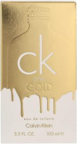⁦Calvin Klein CK One Gold Perfume for Unisex Eau De Toilette 100ML⁩ - الصورة ⁦3⁩