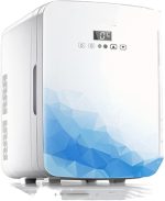 ثلاجة صغيرة للمكتب من بي بي اف في جيه ار دي دي، قناع تجميل صغير خاص لمستحضرات التجميل للثلاجة الصغيرة والسكن المنزلي على الطاولة والمنزل