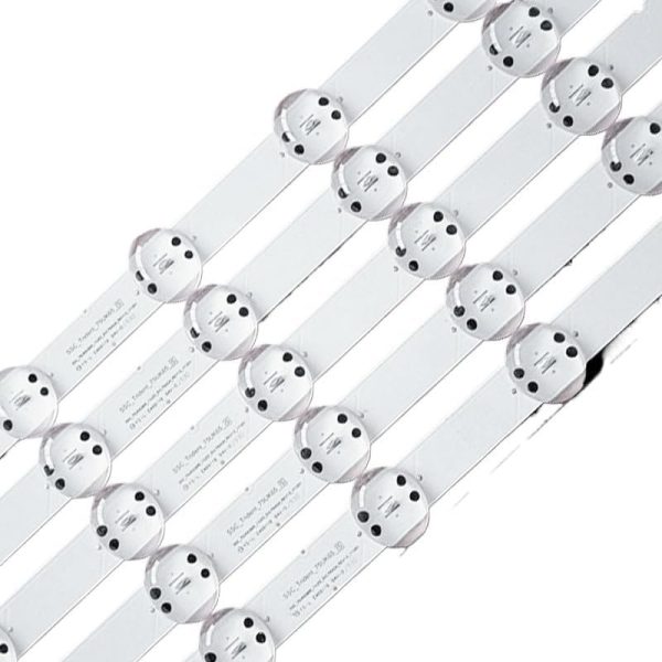 XSGZFC 5Pcs 823mm for L/G 75inch LED Backlight TV Strip 11Leds 6V CSP SSC_Trident_75UK65 75UK6200PCB 75UK6190PUB 75UK6570PUD 75UM7570AUE