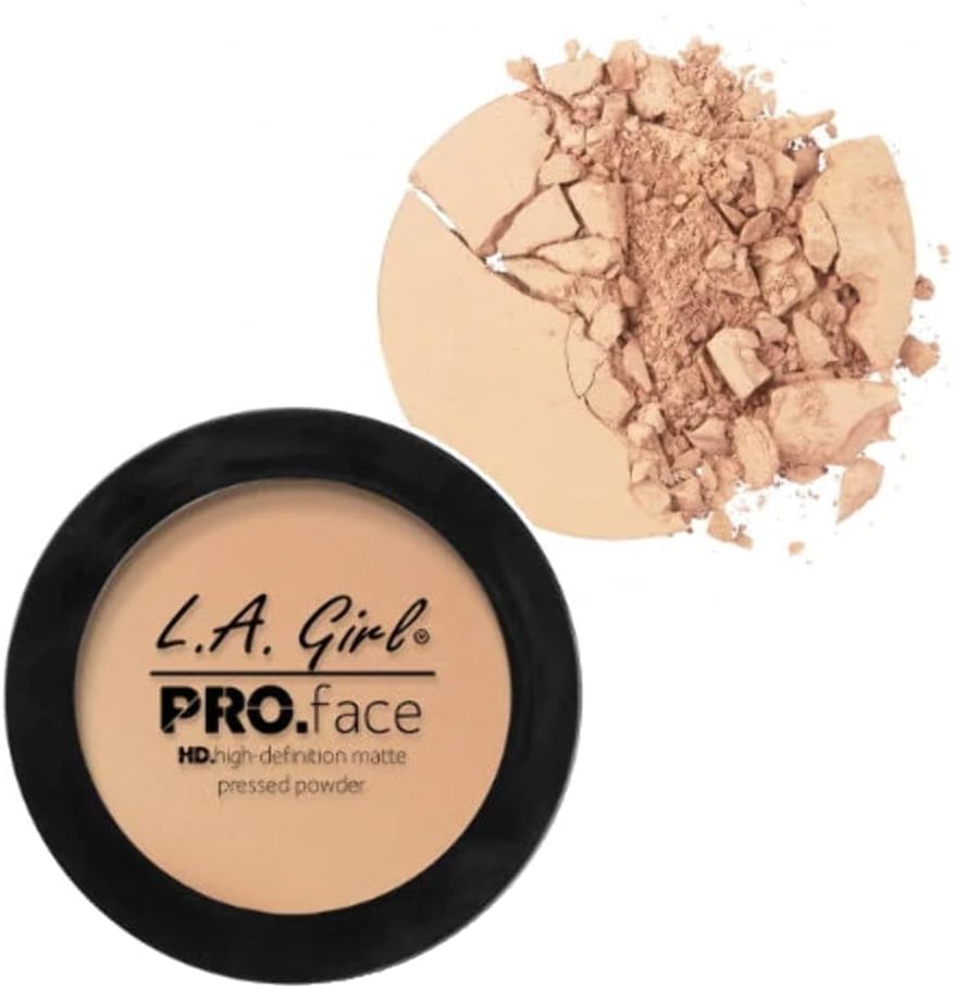 51sFvaeChSL._AC_SL1000_.jpg L.A. Girl Pro.Face Matte Pressed Powder, Porcelain GPP603 - الصورة 2