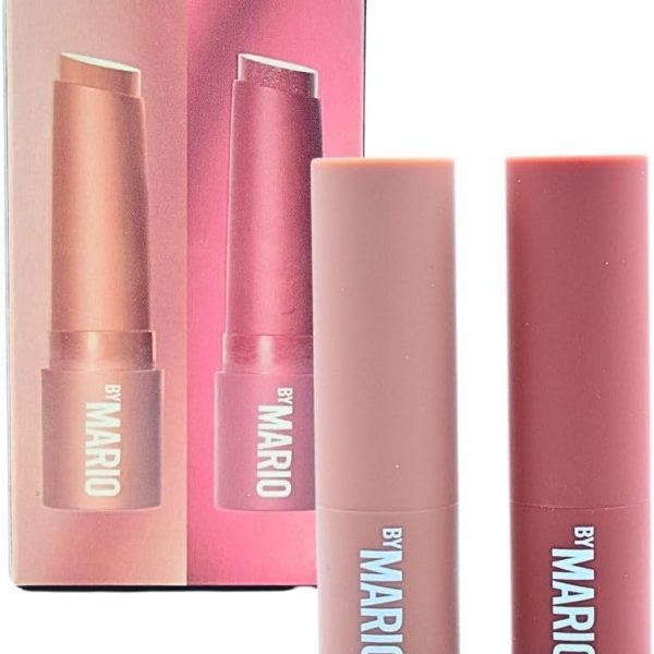 Makeup By Mario Mini MoistureGlow On The Go Plumping Lip Serum Duo - Nude Glow & Bronze Glow