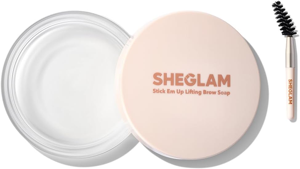 SHEGLAM Stick Em Up Lifting Brow Soap Eyebrow Gel Eyebrow Shaping Long Lasting Waterproof for Natural Brows