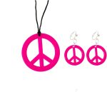 ⁦LENSOUS Girls Kids 60s 70s Hippie Costume Pants Set Outfits Fringe Vest Peace Flared Pants Accessories Set⁩ - الصورة ⁦6⁩