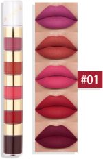 ⁦L&Wen Cmaadu 20 Colors Liquid Lipstick Set, Matte Finish, Long-Lasting, Highly Pigmented, Non-Sticky, Waterproof Lip Gloss Collection for Women, Makeup Gift Set⁩ - الصورة ⁦2⁩