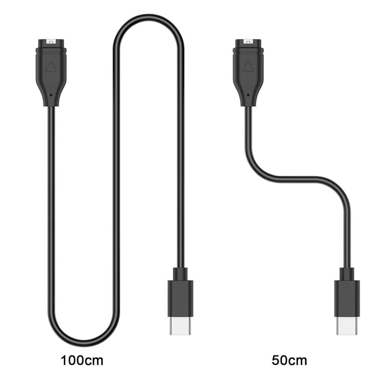 ⁦Zoye for Garmin Watch Charger, USB/Type C Charging Cable for Garmin Fenix 7 7S 7X 6 6S 6X 5 5S, Forerunner 945 45 45S 245 Music, Vivoactive 5 4 4S 3, Venu Sq 2 2S, Instinct (USB C 50CM)⁩ - الصورة ⁦5⁩