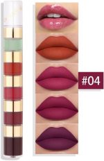 ⁦L&Wen Cmaadu 20 Colors Liquid Lipstick Set, Matte Finish, Long-Lasting, Highly Pigmented, Non-Sticky, Waterproof Lip Gloss Collection for Women, Makeup Gift Set⁩ - الصورة ⁦5⁩