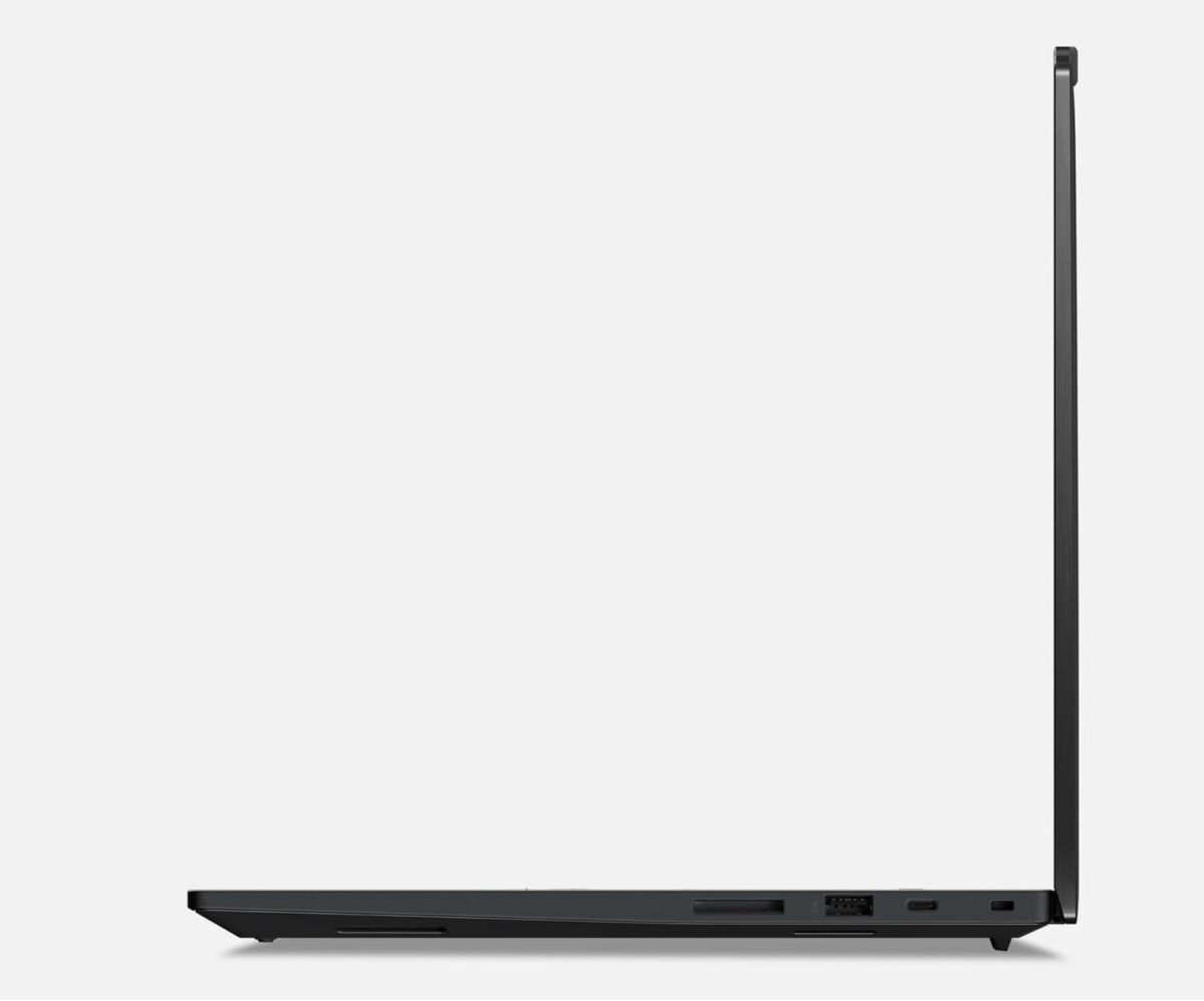 ⁦Lenovo ThinkPad P1 Gen 7 Workstation Laptop - Intel Ultra 7 165H, NVIDIA RTX 3000 Ada, 32GB RAM, 1TB SSD, 16" 2.8K (2560 x 1600) IPS, Anti-Glare, 500 Nits, 5MP RGB+IR Camera, Windows 11P (21KV0017US)⁩ - الصورة ⁦5⁩