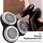 ⁦Dequate Shaver Head Compatible with Philips SH90 S9000 RQ10 RQ12 S9911 S9522 RQ1050 RQ1250 Replacement Electric Shaver Head Accessories⁩ - الصورة ⁦5⁩