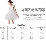 ⁦Kantenia Flower Girl Tulle Dress Ruffle Toddler Wedding Pageant Prom Ball Gown Birthday Party Formal Dress Christmas Dresses⁩ - الصورة ⁦2⁩