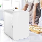 ⁦QBNZAXC Mini fridge Mini Fridge Warmer Portable Compact Fridge Super Quiet In-Vehicle Freezer for Cars, Homes, Offices, Dorms(B)⁩ - الصورة ⁦6⁩