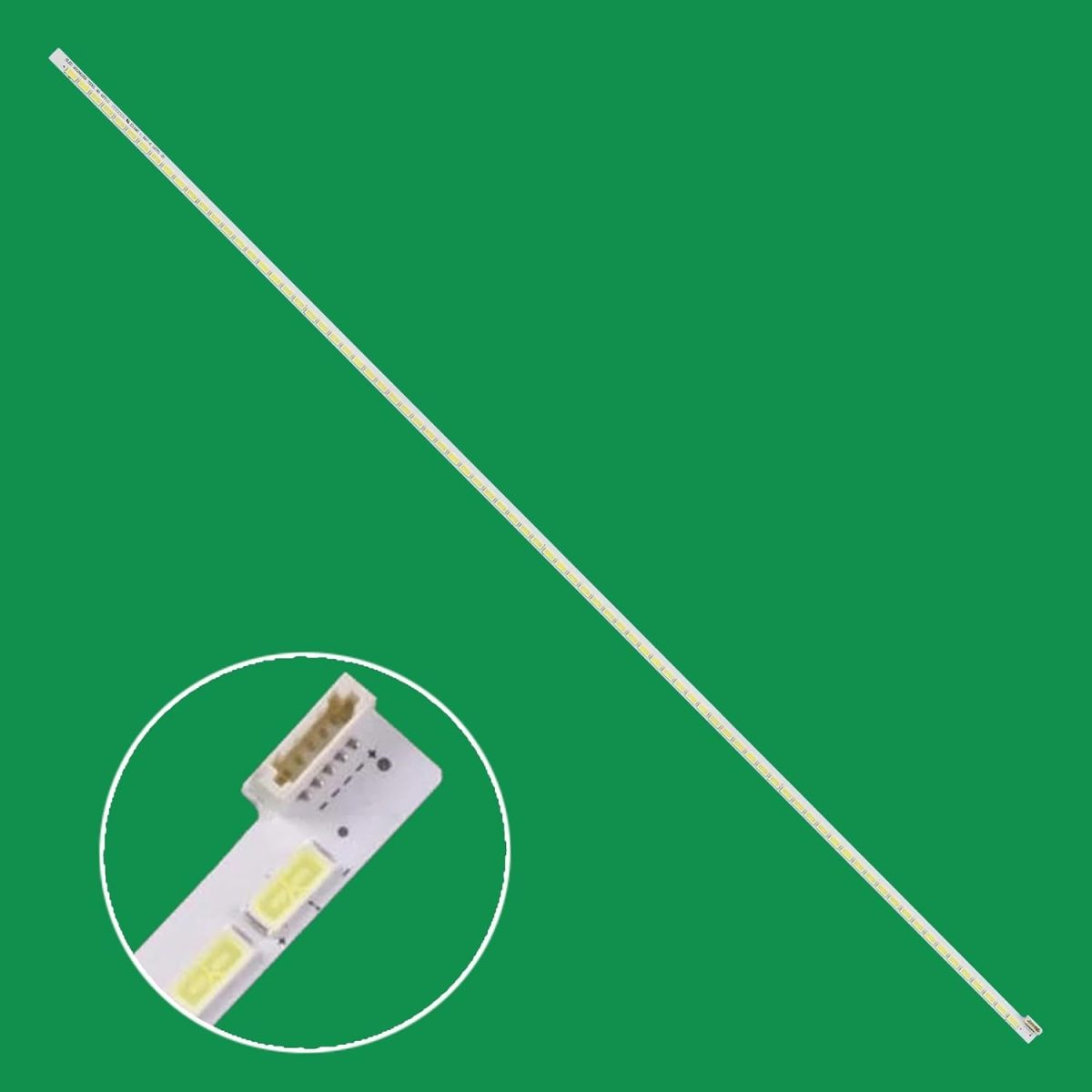 ⁦LED Backlight strip for 55PFL55074H/12 55PFL5507H/12 55PFL5507K/12 SLED 2012SGS55 7030L 80 REV1.0 55PFL5507T 55PFL55074H12⁩ - الصورة ⁦2⁩