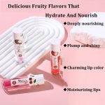 ⁦3pcs Color-Changing Lip Oil Set, Magic Fruit Lip Glow Oil with Hydrating Formula, Moisturizing Lip Gloss for Dry Lip Nourishment, Natural Glow Lip Makeup for Daily Lip Hydration & Smooth Lip Finish⁩ - الصورة ⁦3⁩