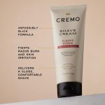 ⁦Cremo Original Shave Gift Set for Men, includes Impossibly-Slick 6 oz Shaving Cream, Chrome Barber Grade Razors for Men and four Razor Blades Refills⁩ - الصورة ⁦3⁩