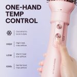 ⁦Blow Dryer Brush Set, Wavytalk Air Sculpt 5-in-1 Hot Air Brush Set, Multi Hair Styler for Salon Blowouts, Smooth Curls, Volumizing and Straightening, Sleek and Less Frizz, Pink⁩ - الصورة ⁦5⁩