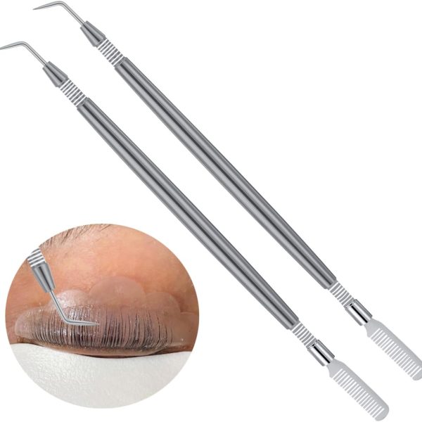 Professional Lash Lift Kit Tool at Home Eyelash Lift Tool Metal Eyelash Comb Separator - Eyelash Perm Kit Lash Lift Lash Lift Supplies Professional Lash Lift Tools Supplies - Eye Lash Separator Tool