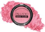 Palladio Baked Blush, Blushin, 2.5g, Highly Pigmented and Shimmery Powder Blush, Apply Dry for Natural Glow or Wet for Dramatic Radiance, Easy to Blend Makeup Blush, Apply Blusher with Blush Brush