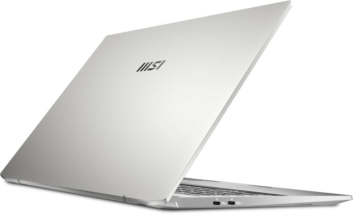 ⁦MSI Prestige 16 AI EVO 16" UHD+ OLED Ultra Thin Professional Laptop Copilot+ PC, AMD® Ryzen™ AI 9-365, Radeon Graphics, 32GB LPDDR5X, 2TB NVMe SSD, Win 11 Pro, Prestige A16 AI+ A3HMG-055CA⁩ - الصورة ⁦7⁩