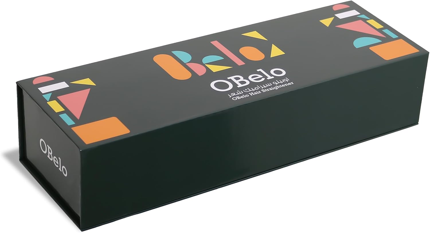 613Yic10N8L._AC_SL1500_.jpg مكواة فرد الشعر التمساح من اوبيلو حتى 480 فهرنهايت، الواح مطلية بالسيراميك - الصورة 2