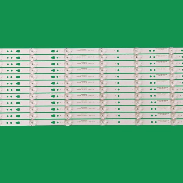 XYMJT 100% New 12pcs/Kit LED strips For 50 TV For J.V/C LT50EM76 LT50C550 For H.ai/er LE50K5500 For My/s.tery MTV5031LTA2 For pio/ne.er PLE-5006 PLE5006FHD