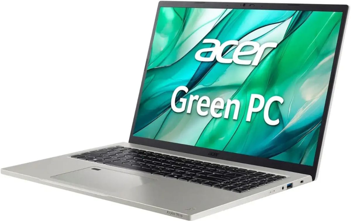 ⁦Acer Aspire Vero 16 AI Powered Laptop 16.0" IPS WQXGA Display (Intel Core Ultra 7 155U, 16GB LPDDR5X, 512GB PCIe SSD, Intel Graphics, Backlit KB, Fingerprint, 2 Thunderbolt 4, WiFi 6E, Win 11 Pro)⁩ - الصورة ⁦3⁩