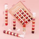 ⁦L&Wen Cmaadu 20 Colors Liquid Lipstick Set, Matte Finish, Long-Lasting, Highly Pigmented, Non-Sticky, Waterproof Lip Gloss Collection for Women, Makeup Gift Set⁩ - الصورة ⁦9⁩