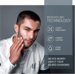 ⁦فويد هوم قلم حشو اللحية للرجال عبوة من 4 قطع مجموعة اقلام لحية فورية وقلم تحديد سهل الاستخدام ملء مقاوم للماء اسود⁩ - الصورة ⁦4⁩