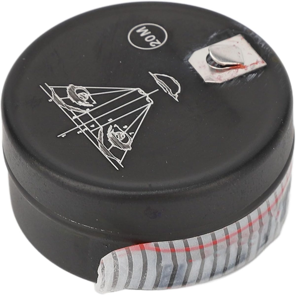 ⁦Soraz Inked Eyebrow Mapping String, Thin Marks Eyebrow Mapping String for Permanent Makeup (Red)⁩ - الصورة ⁦4⁩