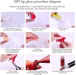 ⁦مجموعة اساس ملمع الشفاه التي تصنعها بنفسك - تركيبة مرطبة وغير لاصقة لملمع الشفاه المخصص، زيت مكياج شفاه نباتي (عبوة واحدة 50 مل + 3 عبوات 20 مل، متعددة الالوان، M)⁩ - الصورة ⁦2⁩