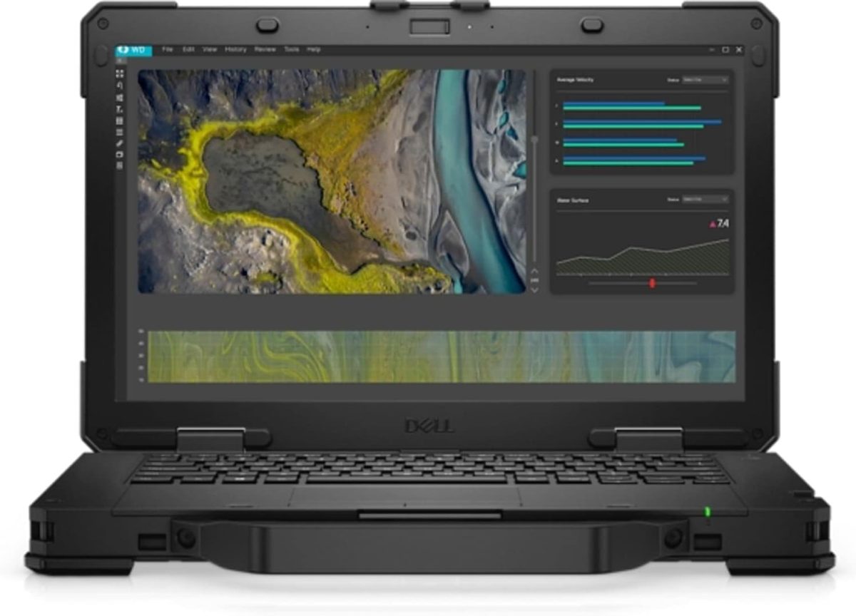 ⁦Dell Latitude Rugged 5430 Laptop (2022) | 14" 1920x1080 FHD | Core i5-1145G7-256GB SSD Hard Drive - 16GB RAM | 4 cores @ 4.4 GHz Win 11 Pro Silver⁩ - الصورة ⁦4⁩