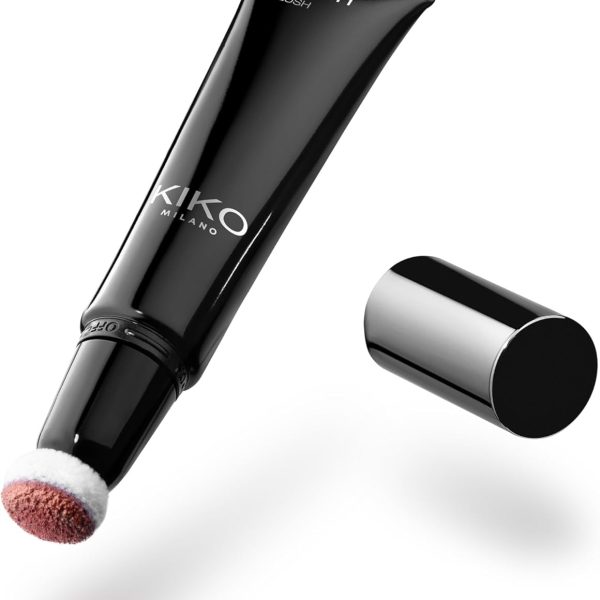 KIKO Milano Plush Blush 01, Liquid Blush With Sponge Applicator