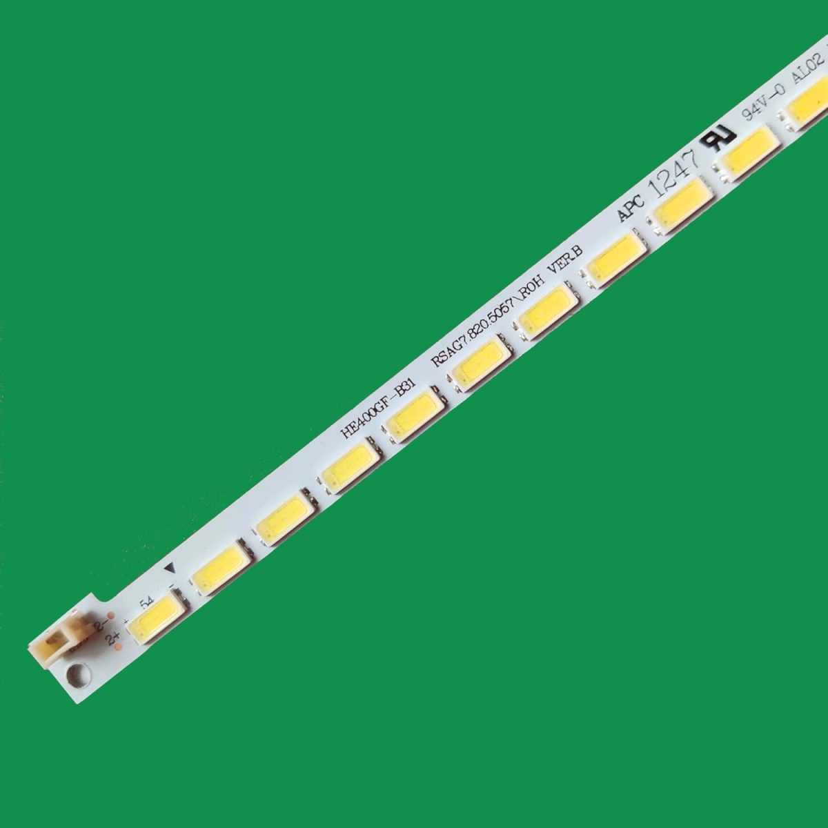 ⁦500mm LED Backlight Strips for 40 inch TV LED40K360JD RSAG7.820.5057 SSY-1125050 HE400GF-B31 RSAG7.820.5057 54leds⁩ - الصورة ⁦2⁩