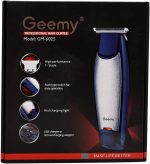 Duuous Mm_Store Geemy Gm-6025 Beard Battery Powered Trimmer For Men
