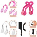 ⁦Hepiide [Upgrade] 5 Pieces Nose up Lifting Clips Nose Lifter Silicone Nose Bridge Slimming Clips Beauty Clip Tools for Women (Multicolor)⁩ - الصورة ⁦3⁩