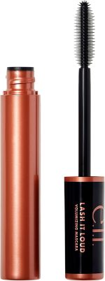 e.l.f. Lash It Loud Mascara, Volumizing & Intensely Pigmented Formula For Fuller & Bolder Lashes, Adds Dimension, Vegan & Cruelty-Free, Black, 1.1 Oz