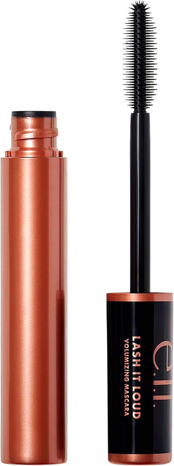 61AG8eOo2L._AC_SL1500_.jpg e.l.f. Lash It Loud Mascara, Volumizing & Intensely Pigmented Formula For Fuller & Bolder Lashes, Adds Dimension, Vegan & Cruelty-Free, Black, 1.1 Oz